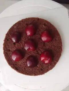 Make Black forest cake step 5