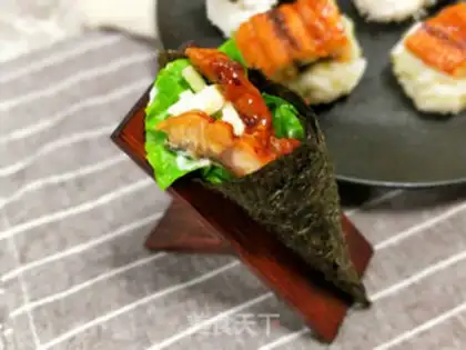 Make Eels sushi step 15