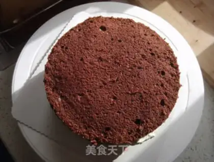 Make Black forest cake step 7