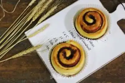 Make Cinnamon rolls step 17