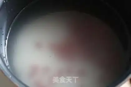Make Red bean congee step 1