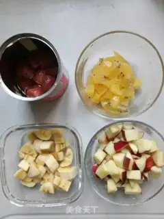 Make Yogurt fruit salad step 1