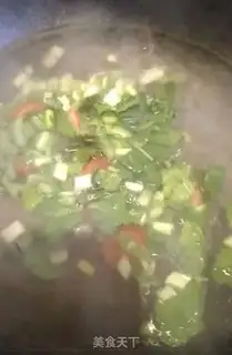 Make Vegetable omelet soup step 3