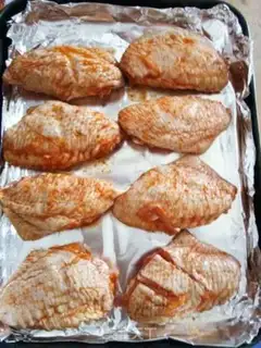 Make Roasted chicken wings step 4