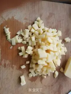 Make Apple rolls step 1