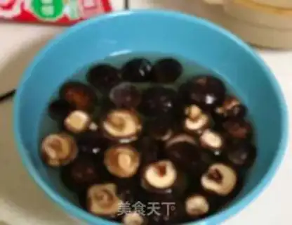 Make Shrimp tofu step 1