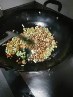 Make Vegetable chicken step 3
