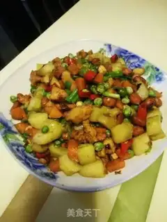 Make Vegetable chicken step 5