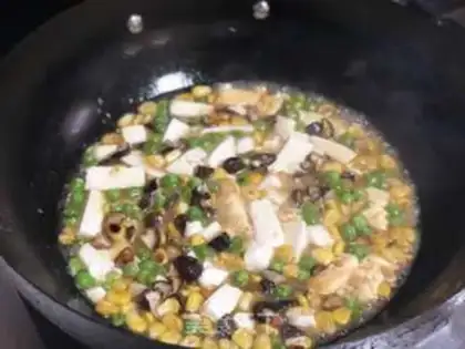 Make Shrimp tofu step 10