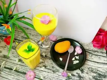 Make Mango banana yogurt shake step 2