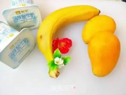Make Mango banana yogurt shake step 3