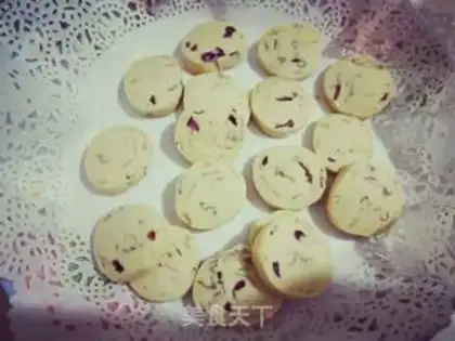 Make Rose-flower cookies step 9