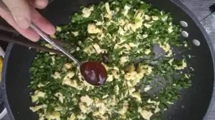 Make An egg box of celery step 6