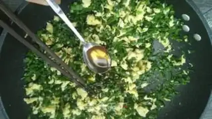 Make An egg box of celery step 7
