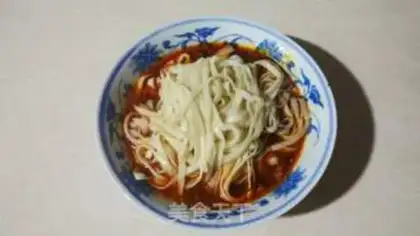 Make Chongqing noodles step 11