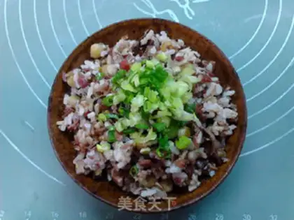 Make Pork pea rice step 8