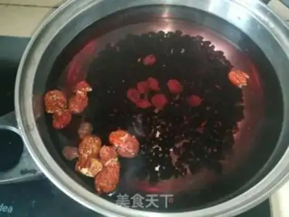 Make Blackfish black bean soup step 3