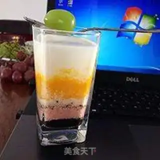 Make Five colour pudding step 10