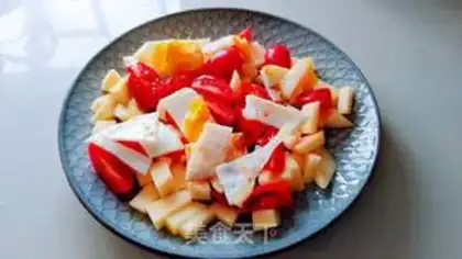 Make Vegetable yogurt salad step 6