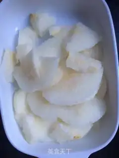 Make Manmanian pear juice step 1