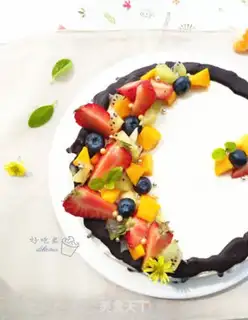 Make Fruit cream cake step 22