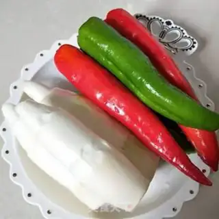 Make White silk step 0