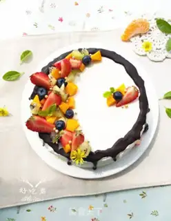 Make Fruit cream cake step 25