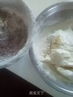Make Zebra cookies step 4
