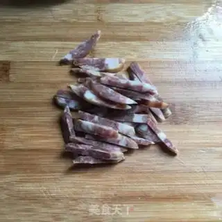 Make Sausage with wild bamboo step 2