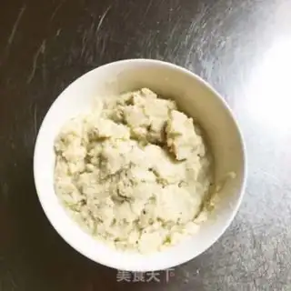 Make Black sesame prawn bean cake step 0