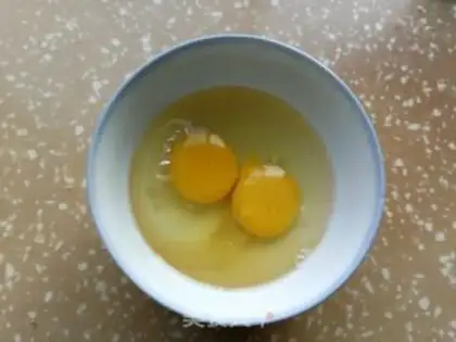 Make Egg and wheat fat step 2