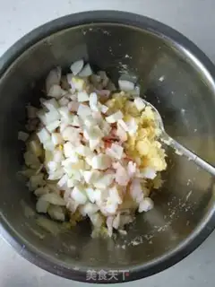 Make Shrimp egg potato salad step 8