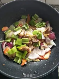 Make Meat and vegetables step 7
