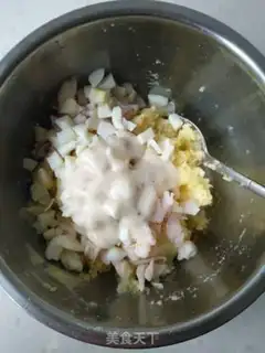 Make Shrimp egg potato salad step 9