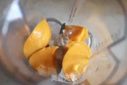 Make Mango smoothies step 1