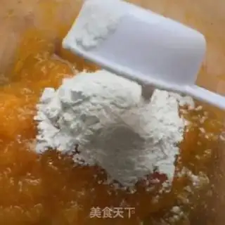 Make Pumpkin Bean Sandball step 2