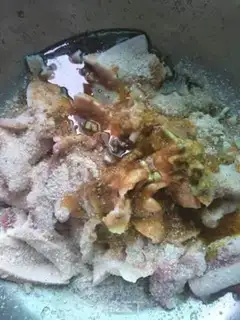 Make Frozen silk step 0