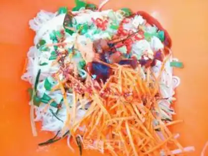 Make Cold noodles step 3