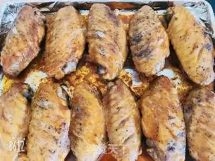 Make Black pepper chicken wings step 2