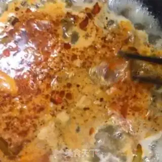 Make Sniffle pepper hand tore chicken step 3