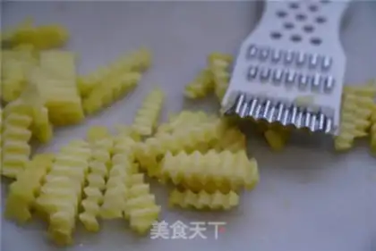 Make Cheesebone fries step 2