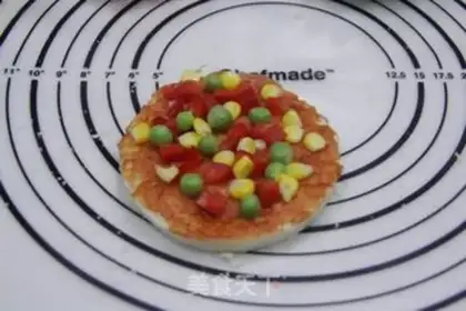 Make Little pizza on the front page step 2