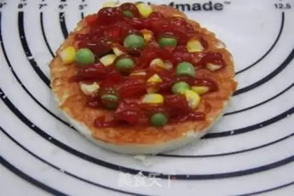 Make Little pizza on the front page step 3