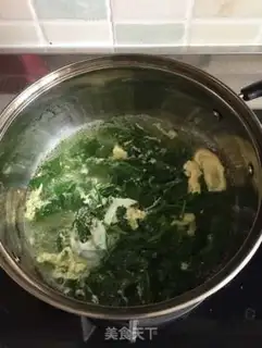 Make Orchid soup step 1