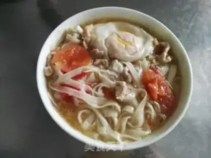 Make Tomato egg noodles step 9