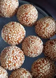 Make Sesame potato ball step 7