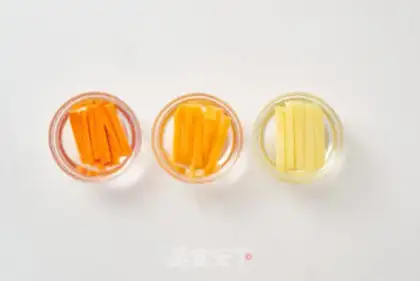 Make Finger and vegetables step 2