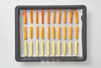 Make Finger and vegetables step 3