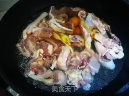 Make Snail chicken step 1