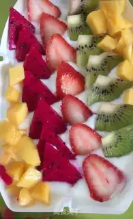 Make Net fruit fishing step 3